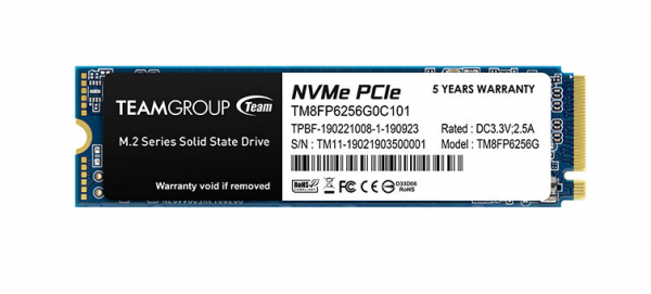 Ổ CỨNG SSD TEAMGROUP MP33 512GB M.2 2280 PCIE 3.0X4 (ĐỌC 1700MB/S, GHI 1400MB/S) - (TM8FP6512G0C101)