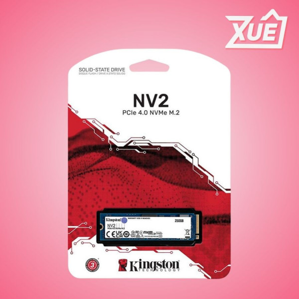 Ổ CỨNG SSD KINGSTON SNV2S 500GB M.2 NVME 2280 PCIE GEN 4X4 (ĐỌC 3500MB/S - GHI 2100MB/S) - (SNV2S/500G)