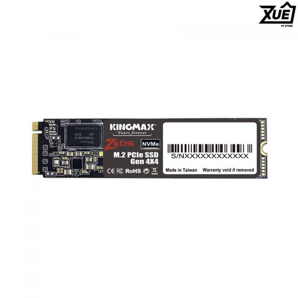 Ổ CỨNG SSD KINGMAX ZEUS PX4480 250GB M.2 2280 PCIE NVME GEN 4X4 (ĐỌC 3500MB/S - GHI 1200MB/S) - (KMPQ4480-250G)