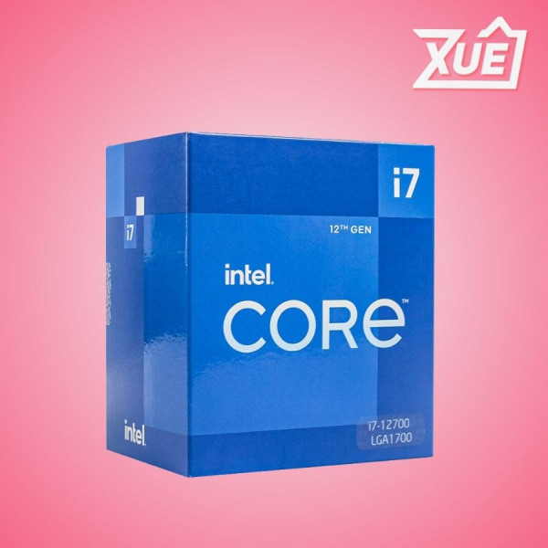 BỘ VI XỬ LÝ INTEL CORE I7-12700 (3.6GHZ TURBO UP TO 4.9GHZ, 12 NHÂN 20 LUỒNG, 25MB CACHE, 65W) - SOCKET INTEL LGA 1700)