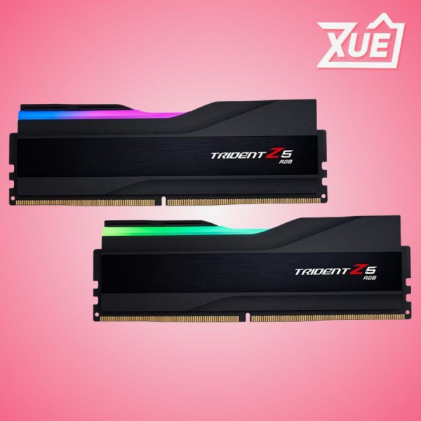 RAM G.SKILL TRIDENT Z5 RGB 32GB (2X16GB) DDR5 5600MHZ BLACK (F5-5600J3636C16GX2-TZ5RK)