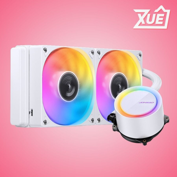 TẢN NHIỆT NƯỚC AIO JONSBO TG-240 ARGB WHITE