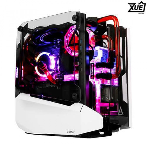 CASE ANTEC STRIKER (MINI ITX WATERCOOL CASE/MÀU TRẮNG - ĐEN)