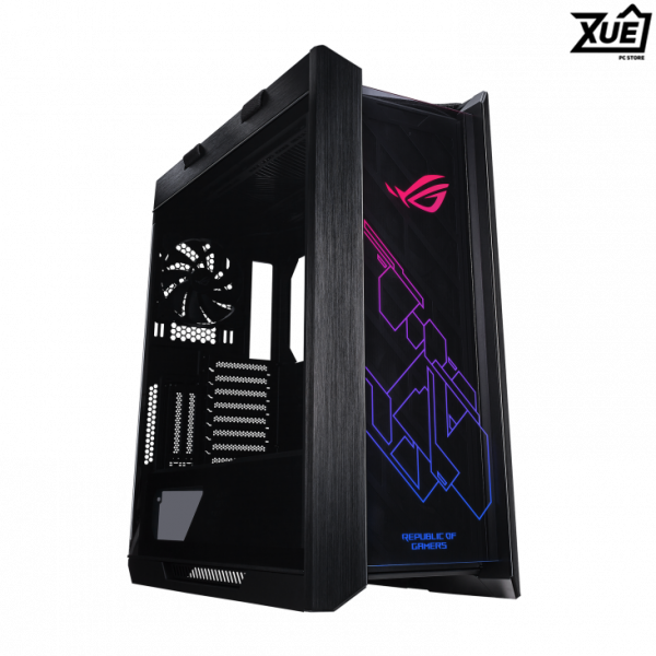 VỎ CASE ASUS ROG STRIX HELIOS GX601 TEMPERED GLASS GAMING   (MID TOWER/MÀU ĐEN/LED RGB)