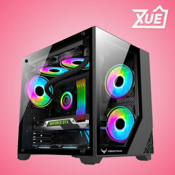VỎ CASE CENTAUR TITAN BLACK (MATX/ MÀU ĐEN)