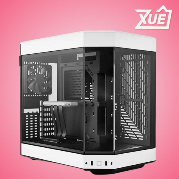 VỎ CASE HYTE Y60 BLACK-WHITE (EATX/MID TOWER/)