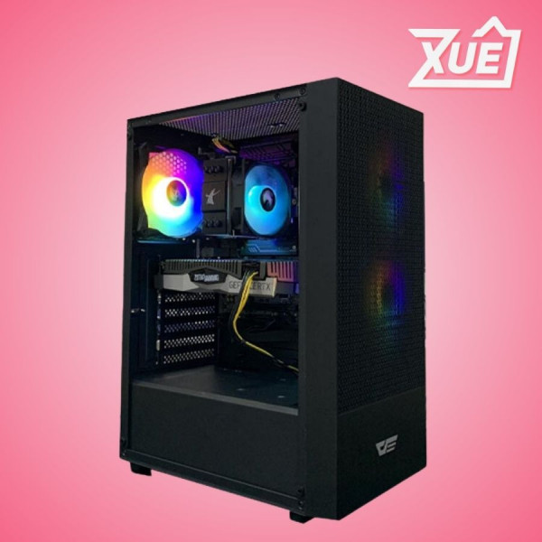 VỎ CASE MÁY TÍNH DARKFLASH A290 (MID TOWER/ MÀU ĐEN)