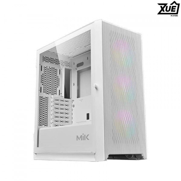 VỎ CASE MIK STORM 360 WHITE - 3FA (ATX/MID TOWER/MÀU TRẮNG/3FAN ARGB)