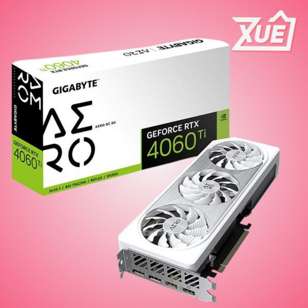 CARD MÀN HÌNH GIGABYTE RTX 4060 TI AERO OC-8GD GDDR6 8GB