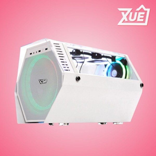 VỎ CASE VSP E-ROG ES7 BLACK (MID TOWER / MÀU ĐEN)