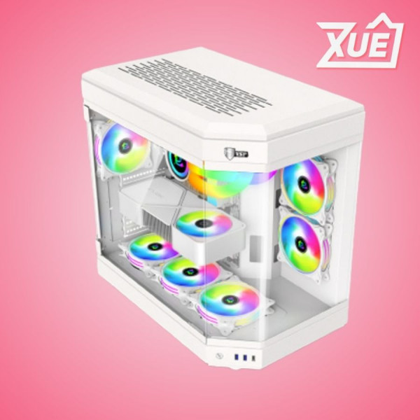 CASE VSP X1 EXTREME GAMING WHITE (MID TOWER/MÀU TRẮNG)
