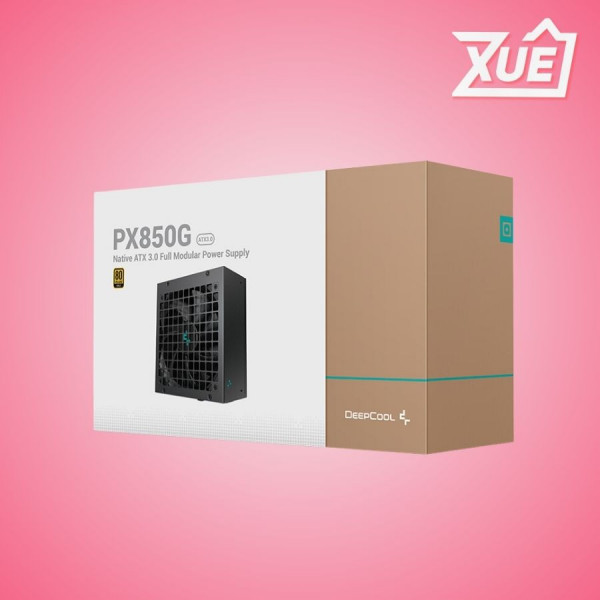 NGUỒN DEEPCOOL PX850-G 850W 80PLUS GOLD (FULL MODULAR/ATX 3.0)