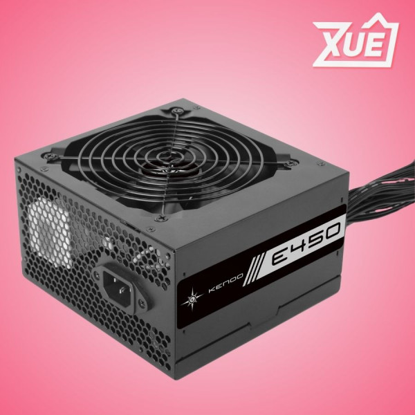 NGUỒN KENOO ESPORT E450 - 450W ( MẦU ĐEN/TRAY )