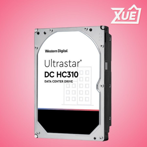 Ổ CỨNG HDD WD ENTERPRISE ULTRASTAR DC HC310 6TB/3.5INCH/7200RPM/SATA/256MB - HUS726T6TALE6L4