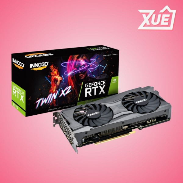 CARD MÀN HÌNH INNO3D RTX 3070 TWIN X2 OC 8GB LHR