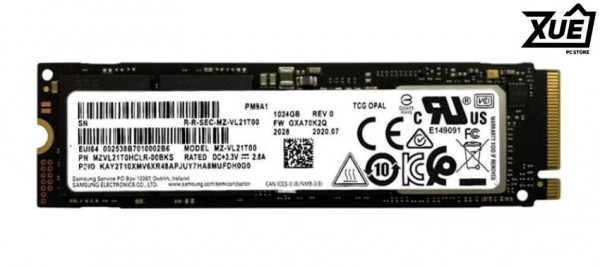Ổ CỨNG SSD SAMSUNG 1TB NVME PM9A1 M.2 PCIE GEN4 X4