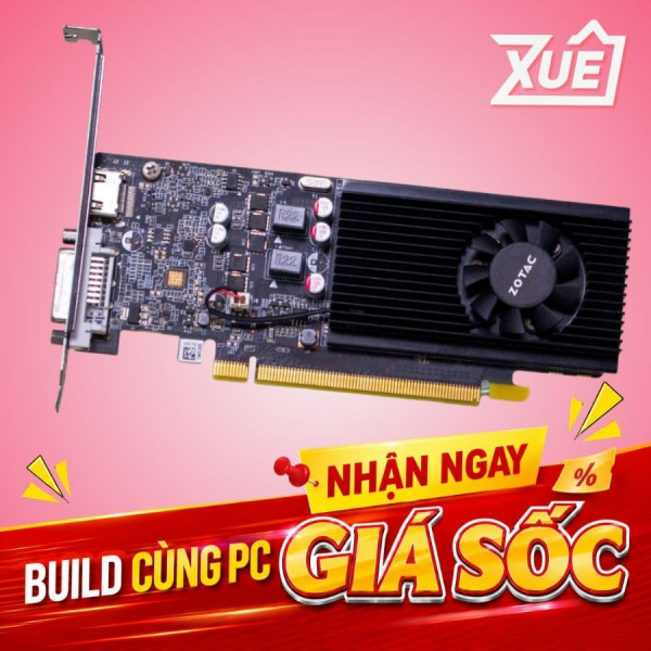 CARD MÀN HÌNH ZOTAC GEFORCE GT 1030 LOW PROFILE (ZT-P10300A-10L)