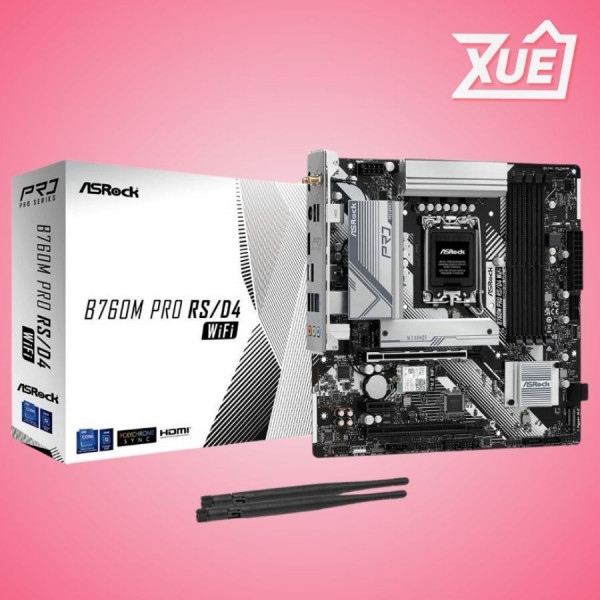 MAINBOARD ASROCK B760M PRO RS/D4 WIFI