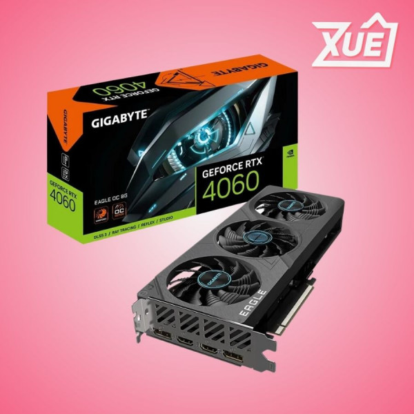 CARD MÀN HÌNH GIGABYTE RTX 4060 EAGLE-OC-8GD