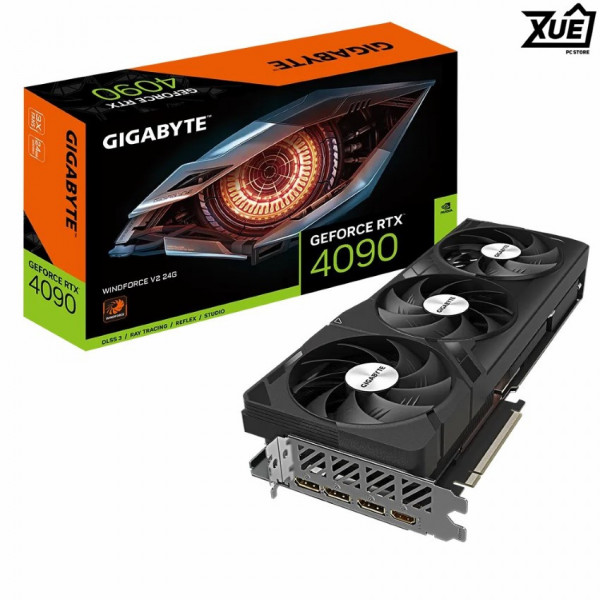 CARD MÀN HÌNH GIGABYTE RTX 4090 WINDFORCE V2-24GB