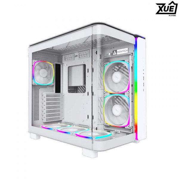 VỎ CASE MONTECH KING 95 WHITE (ATX/MID TOWER/MÀU TRẮNG)