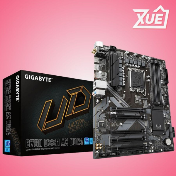 MAINBOARD GIGABYTE B760 DS3H AX DDR4