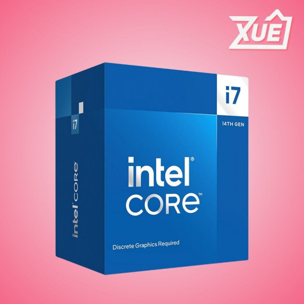 BỘ VI XỬ LÝ INTEL CORE I7-14700F (UP TO 5.4GHZ, 20 NHÂN 28 LUỒNG, 33MB CACHE, 65W) - SOCKET INTEL LGA 1700/RAPTOR LAKE