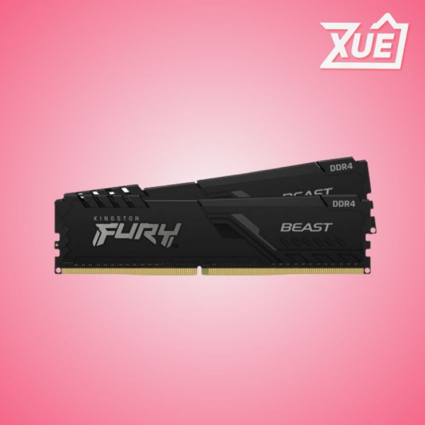 BỘ NHỚ TRONG KINGSTON FURY BEAST (KF436C18BBK2/32) 32GB (2X16GB) DDR4 3600MHZ