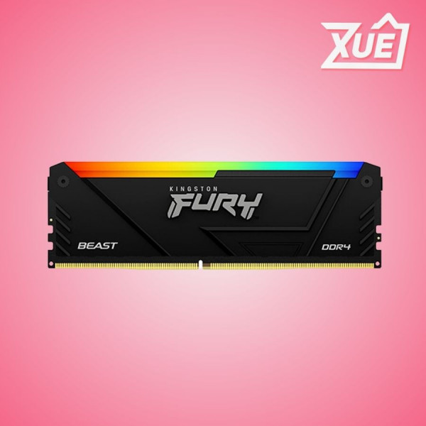 BỘ NHỚ TRONG KINGSTON FURY BEAST RGB (KF432C16BB2A/32) 32GB (1X32GB) DDR4 3200MHZ