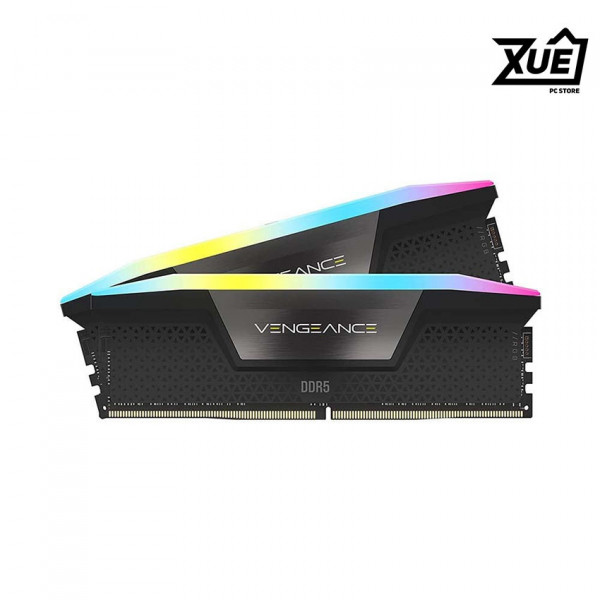BỘ NHỚ TRONG CORSAIR VENGEANCE RGB HEATSPREADER (CMH32GX5M2E6000C36) 32GB (2X16GB) DDR5 6000MHZ
