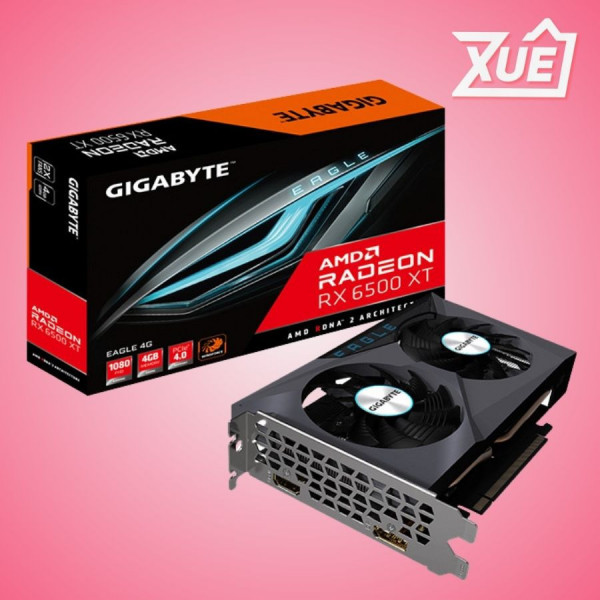 CARD MÀN HÌNH GIGABYTE RX 6500 XT EAGLE-4GD