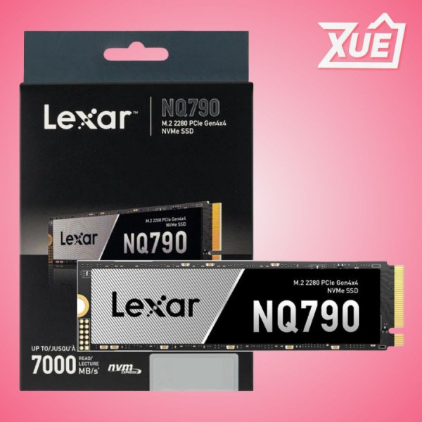 Ổ CỨNG SSD LEXAR NQ790 2TB M.2 2280 PCIE 4X4 (ĐỌC 7000MB/S - GHI 6000MB/S) - (LNQ790X002T-RNNNG)