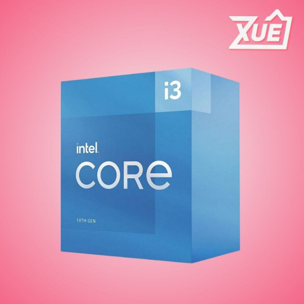 BỘ VI XỬ LÝ INTEL CORE I3-10105 (3.7GHZ TURBO UP TO 4.4GHZ, 4 NHÂN 8 LUỒNG, 6MB CACHE, 65W) - SOCKET INTEL LGA 1200