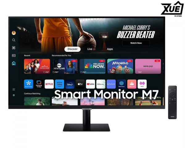 MÀN HÌNH THÔNG MINH SAMSUNG LS32BM700UEXXV (32 INCH/UHD/VA/60HZ/4MS/300 NITS/HDMI+USB-C/BLUETOOTH/WIFI/REMOTE/LOA)