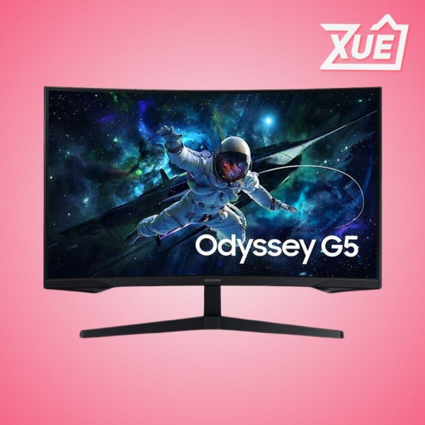 MÀN HÌNH SAMSUNG ODYSSEY G5 G55C LS27CG552EEXXV (27 INCH/QHD/VA/165HZ/1MS/CONG)