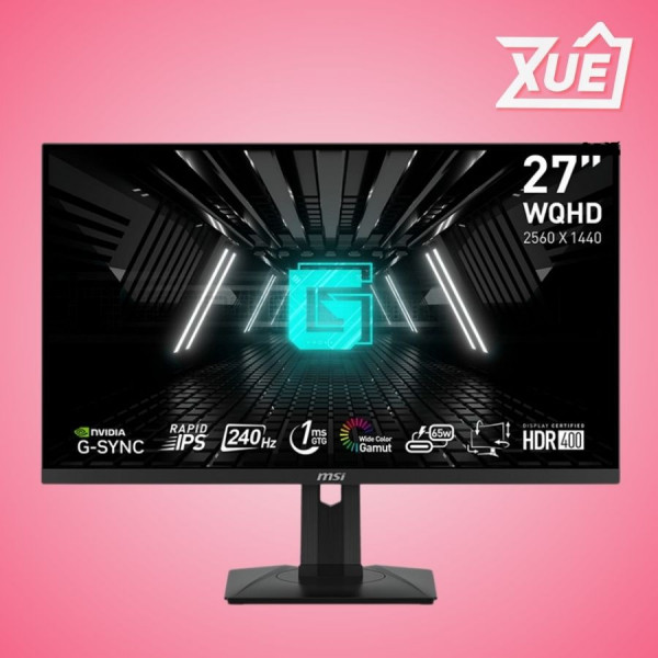 MÀN HÌNH MSI G274QPX (27 INCH/WQHD/RAPID IPS/240HZ/1MS)