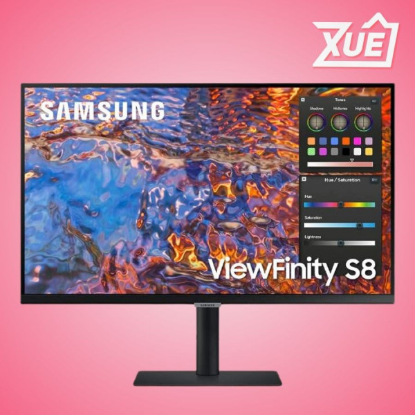 MÀN HÌNH SAMSUNG LS27B800PXEXXV (27 INCH/UHD/IPS/60HZ/5MS/400 NITS/HDMI+DP+USBC+AUDIO+LAN/MADEINVIETNAM)