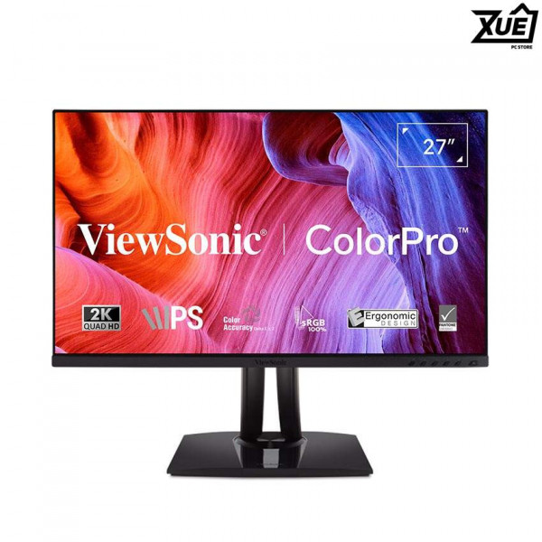 MÀN HÌNH VIEWSONIC VP2756-2K (27INCH/QHD/IPS/60HZ/5MS/350NITS/HDMI+DP+MDP/LOA)