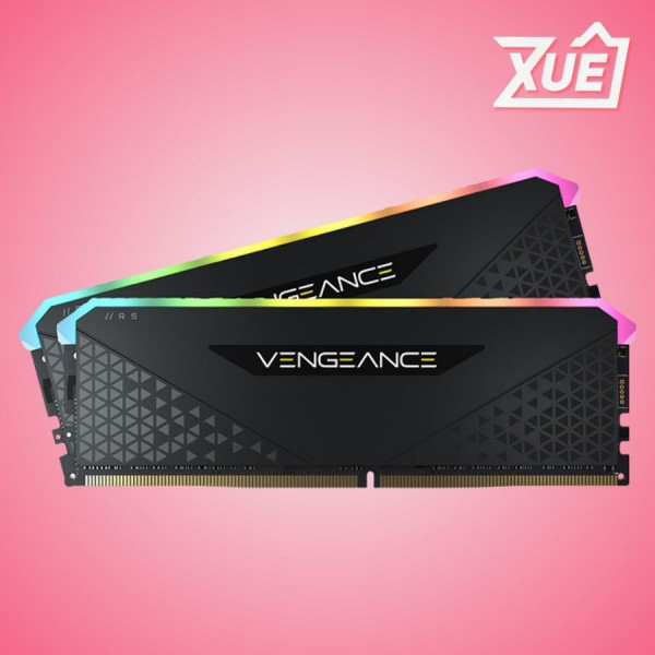 BỘ NHỚ TRONG CORSAIR VENGEANCE RGB RS (CMG32GX4M2D3600C18) 32GB (2X16GB) DDR4 3600MHZ
