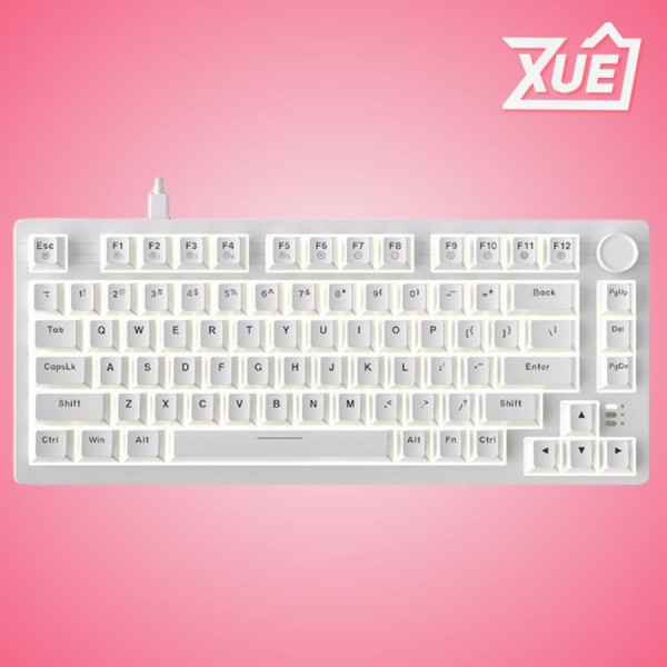 BÀN PHÍM CƠ DAREU EK75 FULL WHITE _DREAM SWITCH