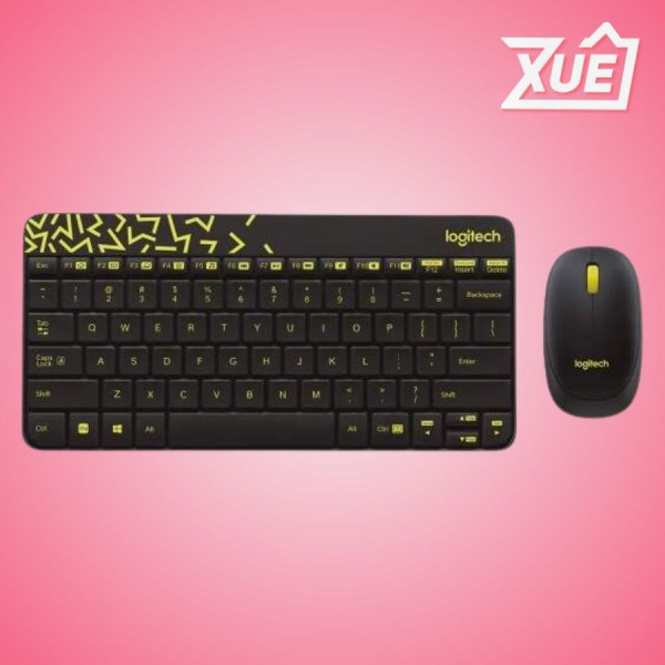 BỘ BÀN PHÍM CHUỘT KHÔNG DÂY LOGITECH MK240 NANO WIRELESS (USB/ĐEN)