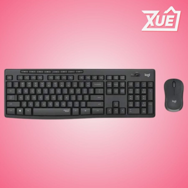 BỘ BÀN PHÍM CHUỘT KHÔNG DÂY LOGITECH MK295 MÀU ĐEN (USB/SILENTTOUCH)
