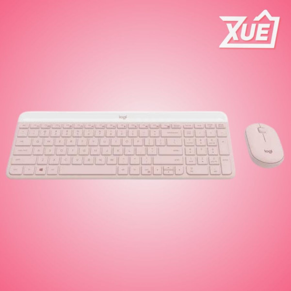 BỘ BÀN PHÍM CHUỘT KHÔNG DÂY LOGITECH MK470 TRẮNG (USB)