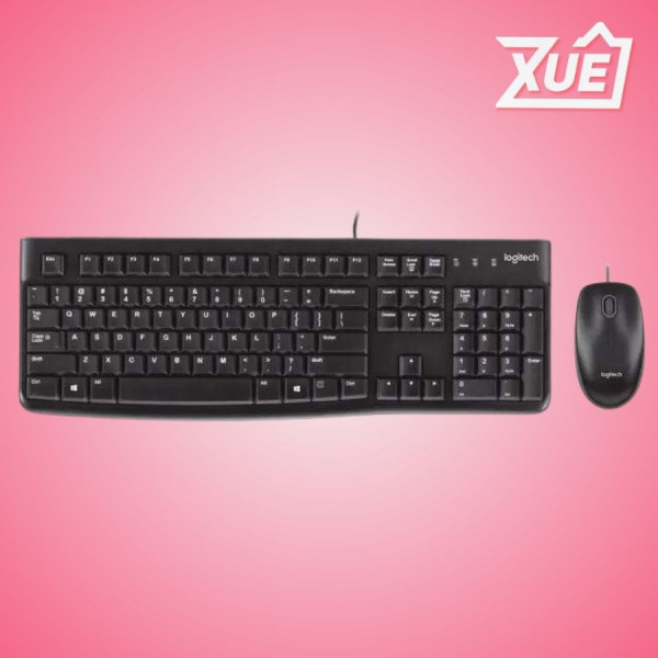 BỘ BÀN PHÍM CHUỘT LOGITECH MK120 (USB/ĐEN)