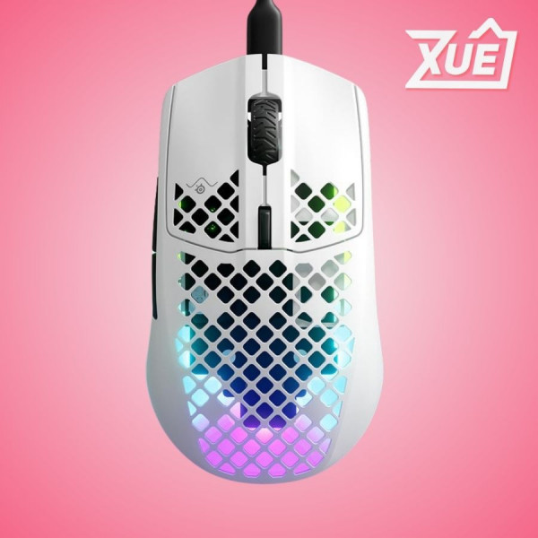 CHUỘT GAMING CÓ DÂY STEELSERIES AEROX 3 SNOW MÀU TRẮNG _ 62603