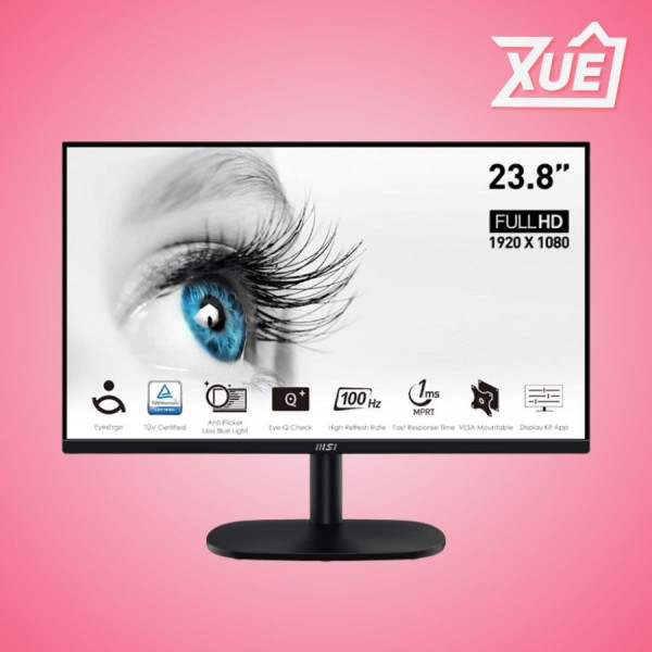 MÀN HÌNH MSI PRO MP245V (23.8 INCH/FHD/VA/100HZ/1MS)