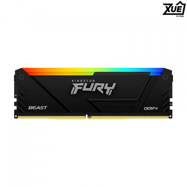 BỘ NHỚ TRONG KINGSTON FURY BEAST RGB (KF436C17BB2AK2/16) 16GB (2X8GB) DDR4 3600MHZ