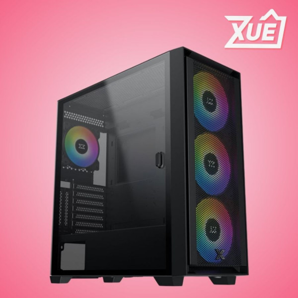 VỎ CASE XIGMATEK ANUBIS PRO 4FX (E-ATX/MID TOWER/MÀU ĐEN/4FAN)