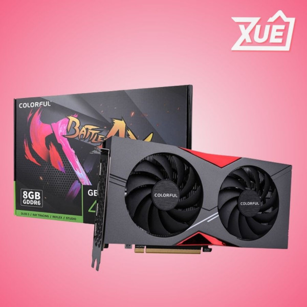 CARD MÀN HÌNH COLORFUL GEFORCE RTX 4060 NB DUO 8GB-V GDDR6 8GB