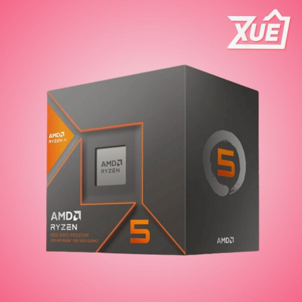 BỘ VI XỬ LÝ AMD RYZEN 5 8600G (4.3GHZ UPTO 5.0GHZ / 22MB / 6 CORES, 12 THREADS / 65W / SOCKET AM5)